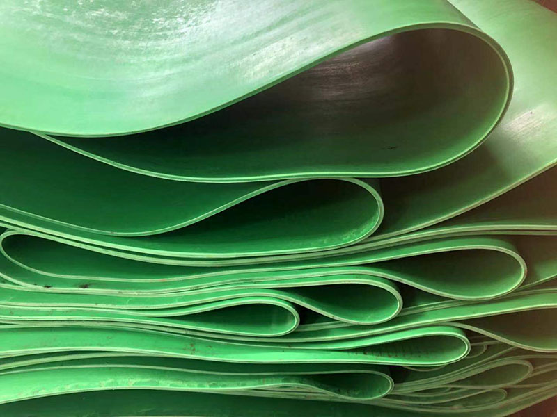 綠色橡膠輸送帶