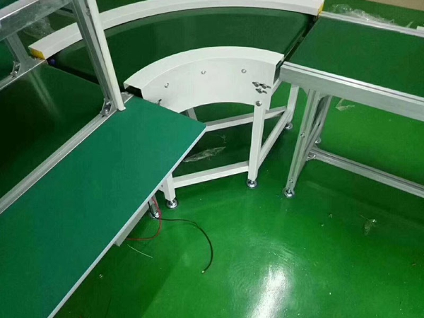 皮帶轉彎輸送設備