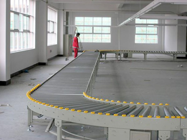 滾筒轉彎輸送線