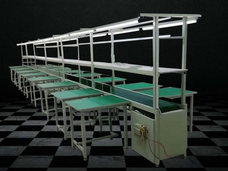 金泰皮帶流水線與電子電器廠的合作