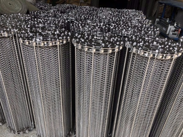 鏈條式輸送網帶 鏈板式鏈條 不銹鋼鏈網